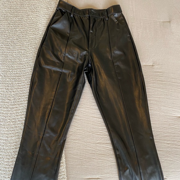 Abercrombie and Fitch Leather Pants - Picture 4 of 8